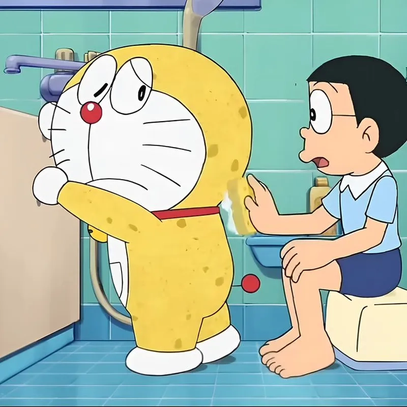 Chọn ngay ảnh Doraemon và Nobita cute cực đáng yêu