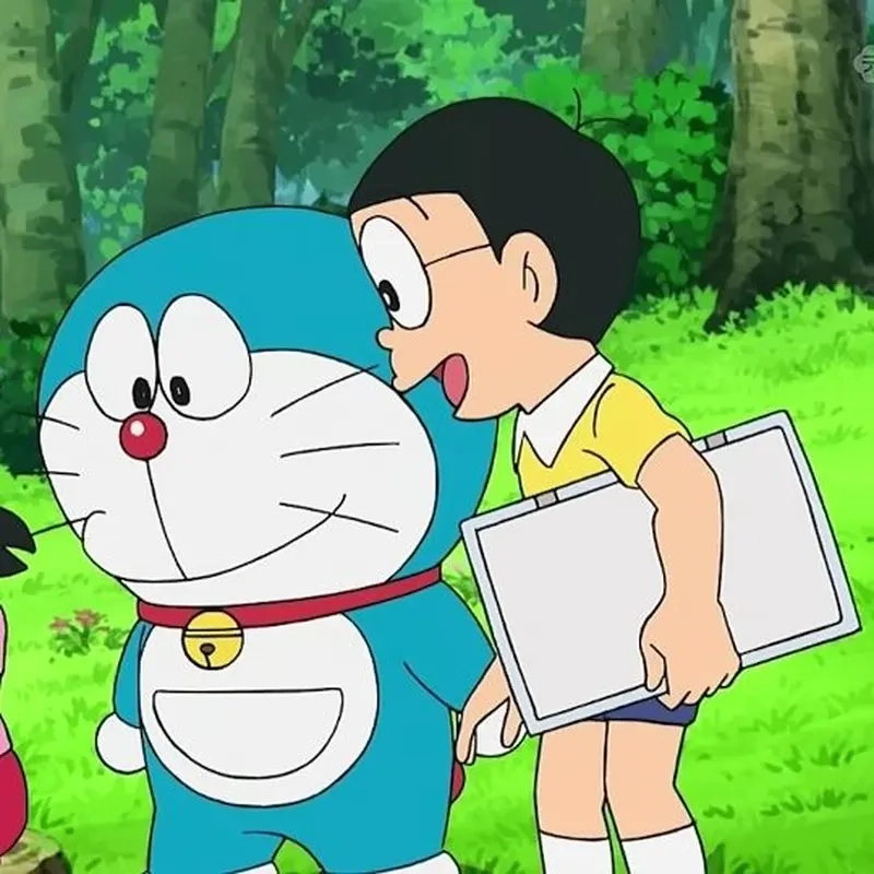 Tải ngay ảnh nền Doraemon và Nobita đẹp lung linh