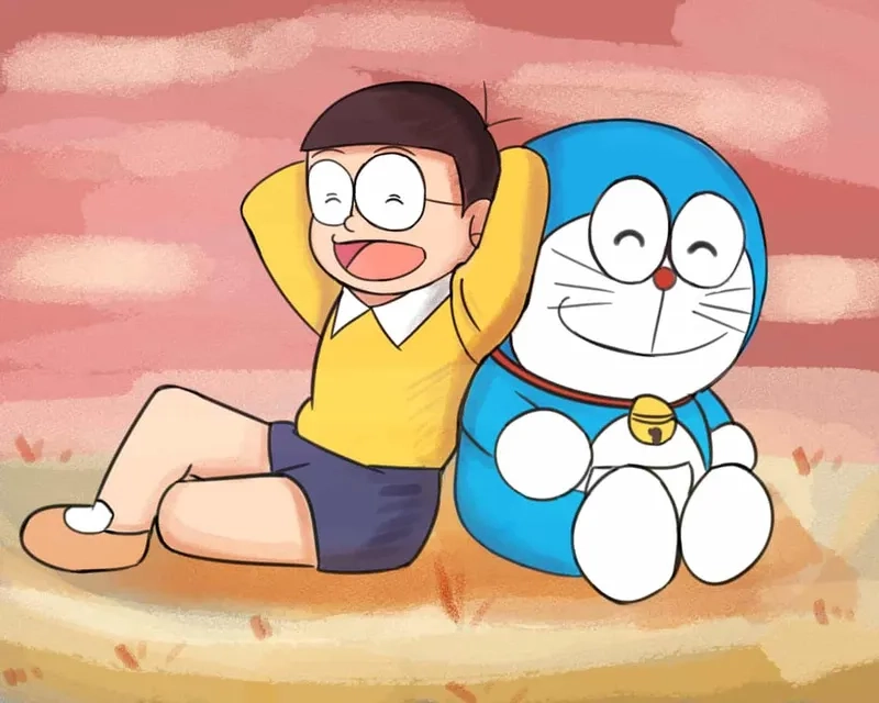 Tổng hợp hình ảnh Doraemon và Nobita hot trend