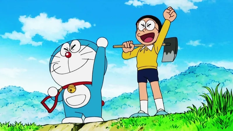 Chọn ngay ảnh Doraemon và Nobita ngầu siêu sắc nét