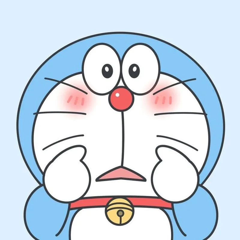 Tải ngay Doraemon cute phô mai que siêu dễ thương