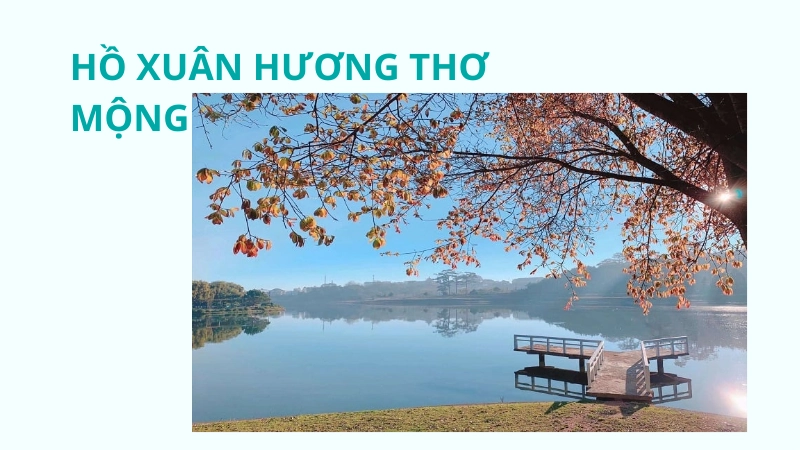 Toàn cảnh hồ xuân hương thơ mộng giữa lòng thành phố đà lạt