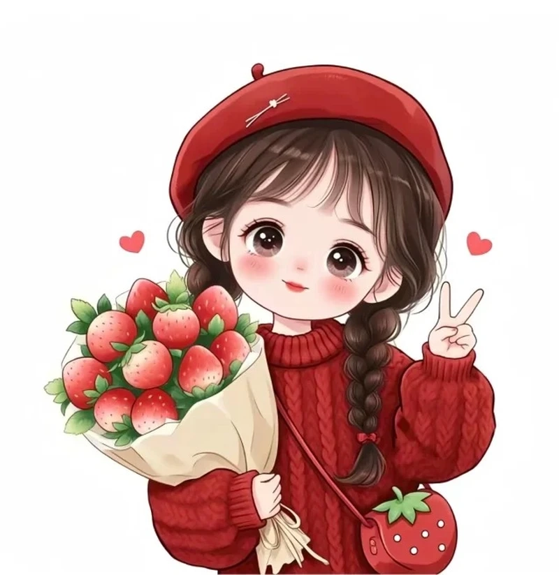 Ngắm hình ảnh anime cute chibi nữ ngọt ngào và trong trẻo