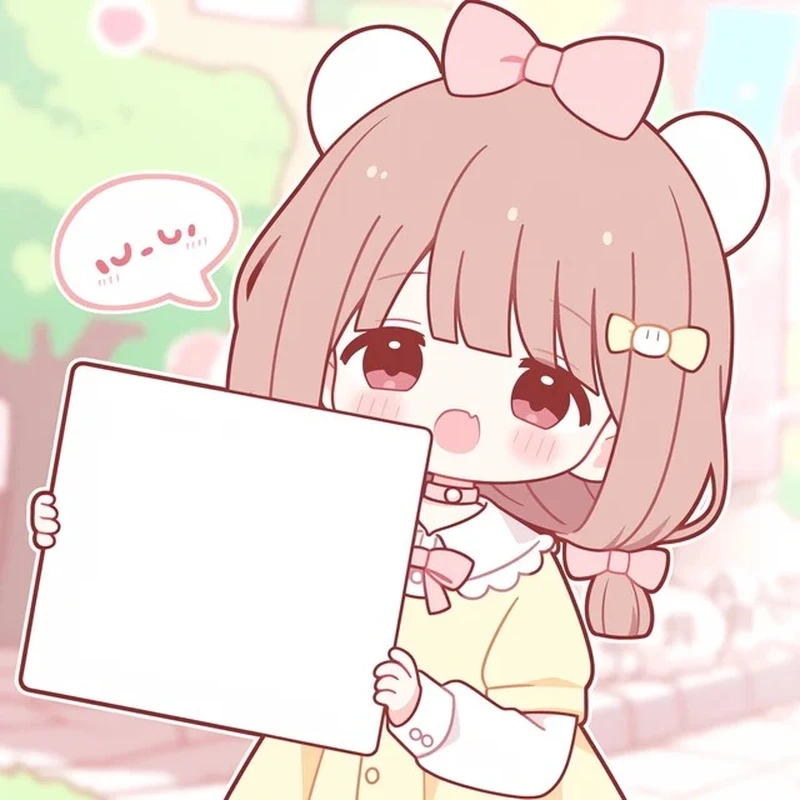 Đốn tim với hình ảnh chibi cute nữ nhỏ nhắn xinh xắn