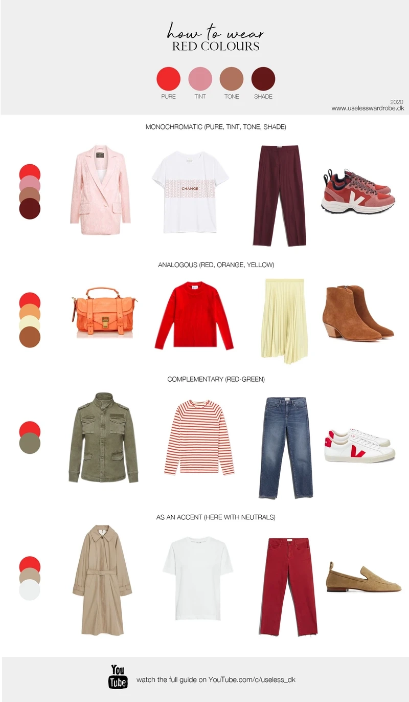 5 quy tắc phối màu quần áo đỉnh cao bạn nên biết