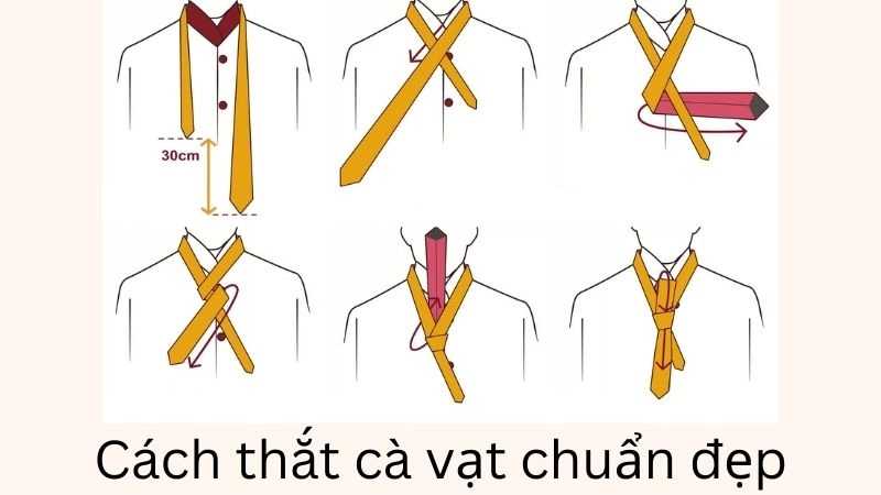 Bí quyết chọn nút thắt phù hợp với từng kiểu áo