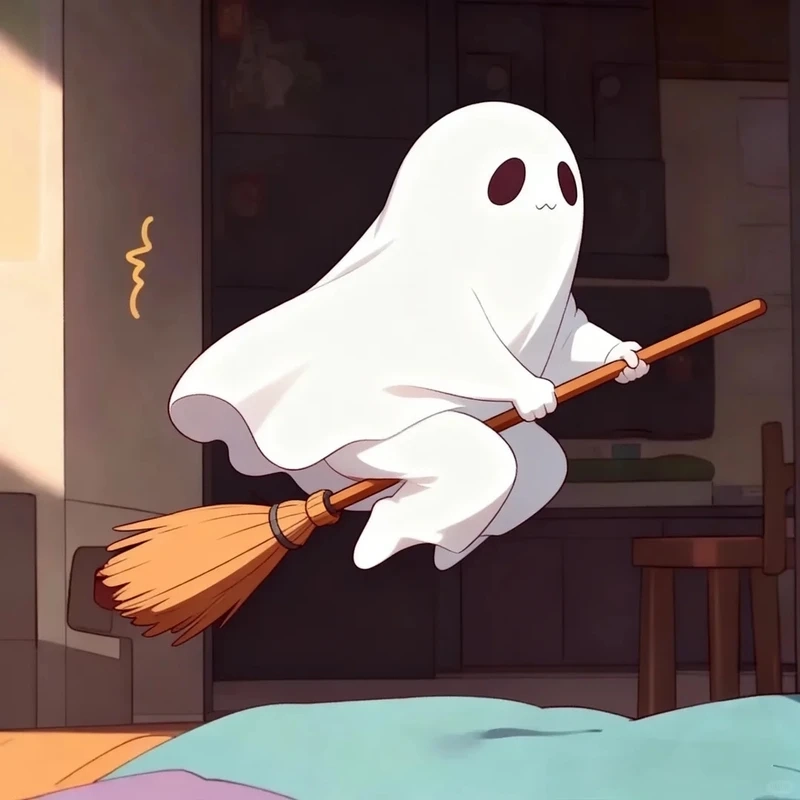 Bộ sưu tập hình ảnh con ma cute cho người mê cute