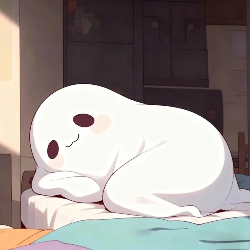 Khám phá hình ảnh cute con ma nhìn là thích ngay