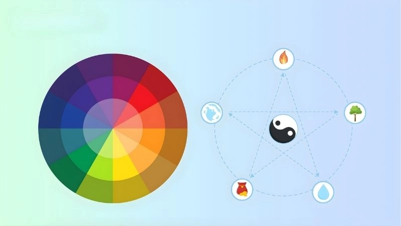 Cách ứng dụng màu phong thủy vào đời sống hàng ngày