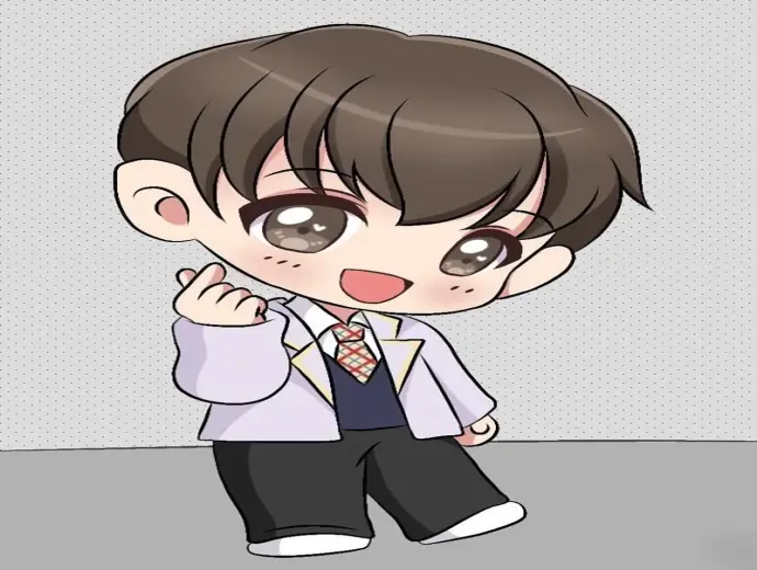 Top ảnh chibi nam cute, dễ thương khiến fan mê mẩn