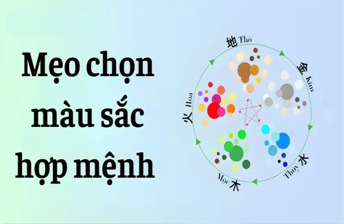 Mẹo chọn màu sắc hợp mệnh giúp đổi vận cực nhanh chóng
