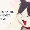 Khám phá thế giới mèo cute anime: Ảnh nền, avatar và meme độc đáo 2026