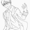 Tổng Hợp Tranh Tô Màu Anime Boy Ngầu Lạnh Lùng Đẹp Nhất 2026