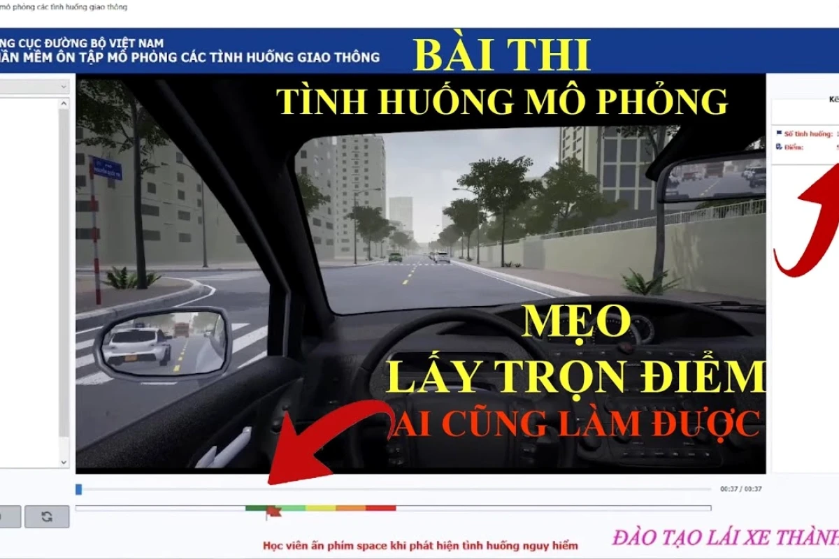 Mẹo 120 Tình Huống Mô Phỏng Giao Thông Mới Nhất 2026