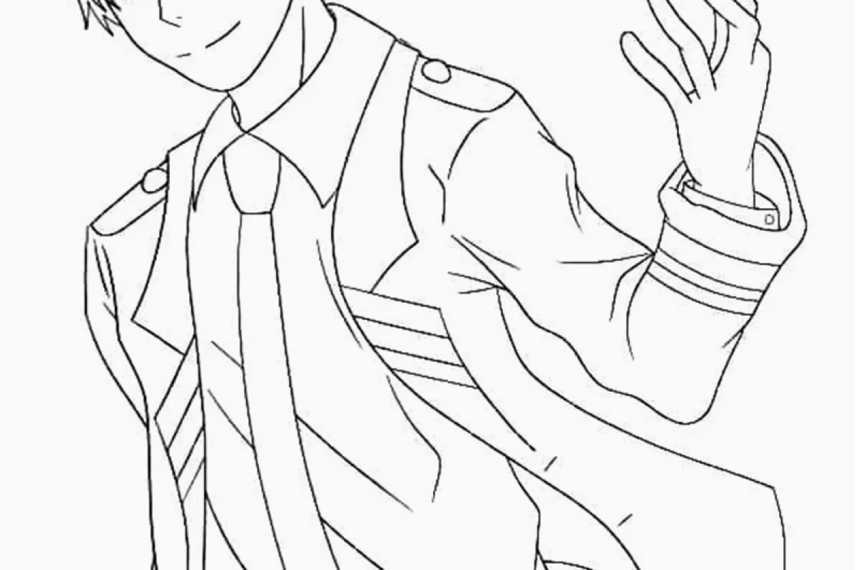 Tổng Hợp Tranh Tô Màu Anime Boy Ngầu Lạnh Lùng Đẹp Nhất 2026
