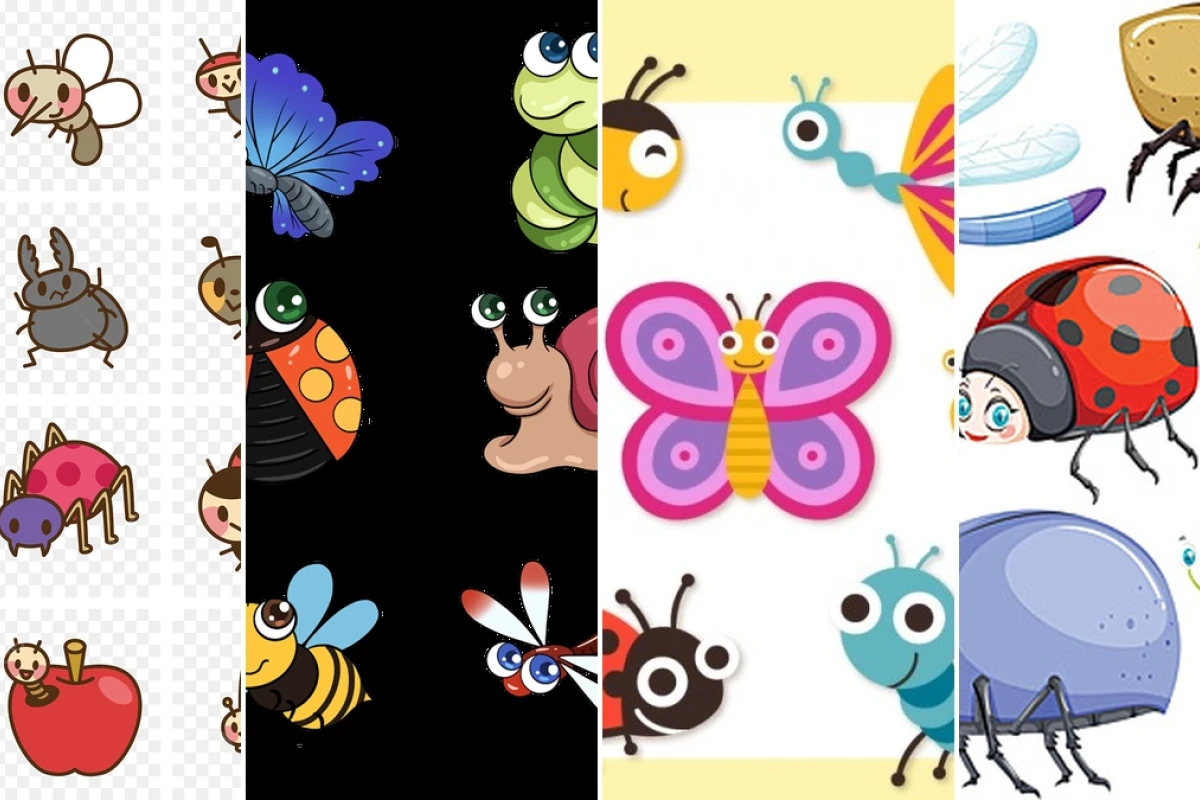 Bộ sưu tập mẫu chibi các loài côn trùng ngộ nghĩnh đẹp nhất 2026