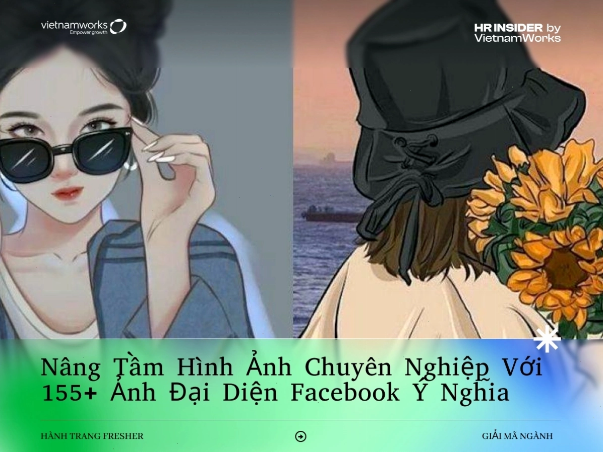 Ảnh đại diện Facebook vô danh với background đen ấn tượng