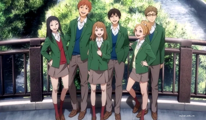 Anime Kỳ Tích Màu Cam - Những liên kết bất ngờ và tình yêu diệu kỳ