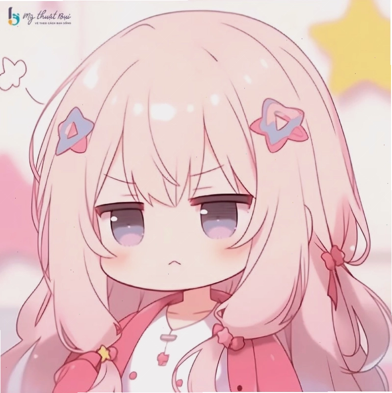 Anime nữ chibi dịu dàng, nữ tính