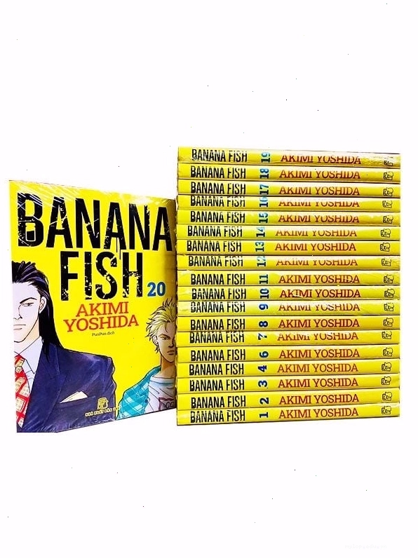 Ash Lynx và Eiji Okumura trong anime Banana Fish