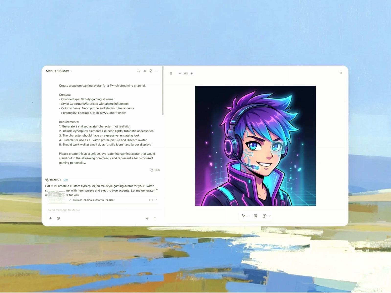 Avatar AI cho game thủ