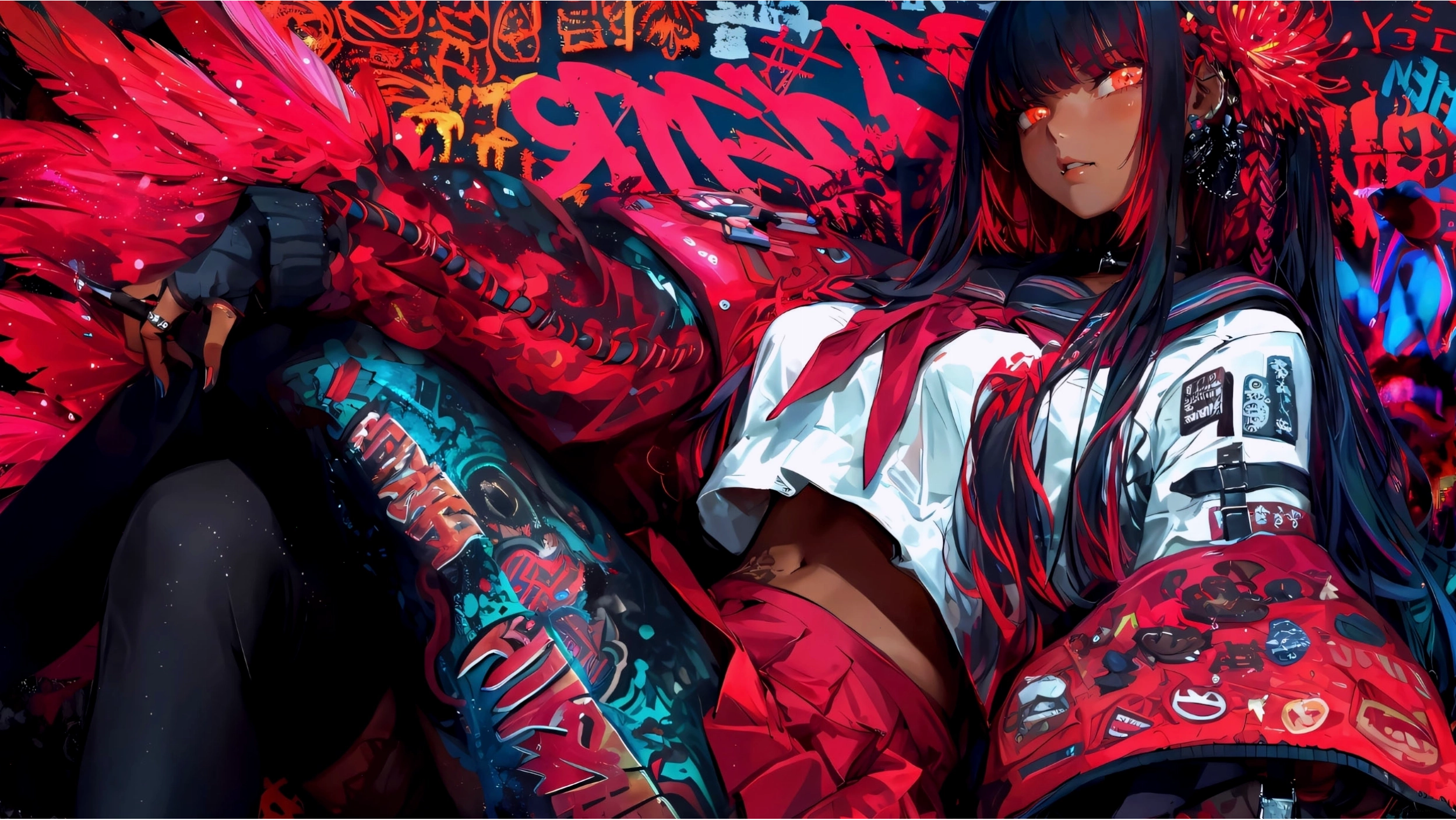 Avatar anime buồn với phong cách nghệ thuật