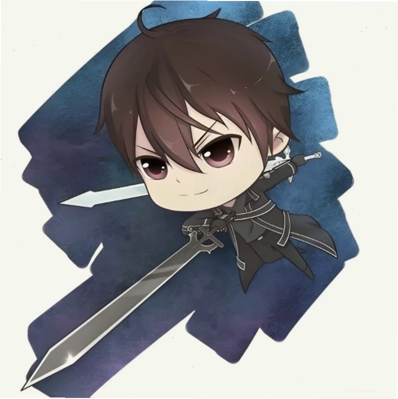 Avatar Kirito chibi cực kỳ dễ thương