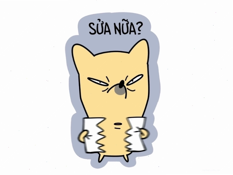 Avatar meme với dòng chữ sửa nữa