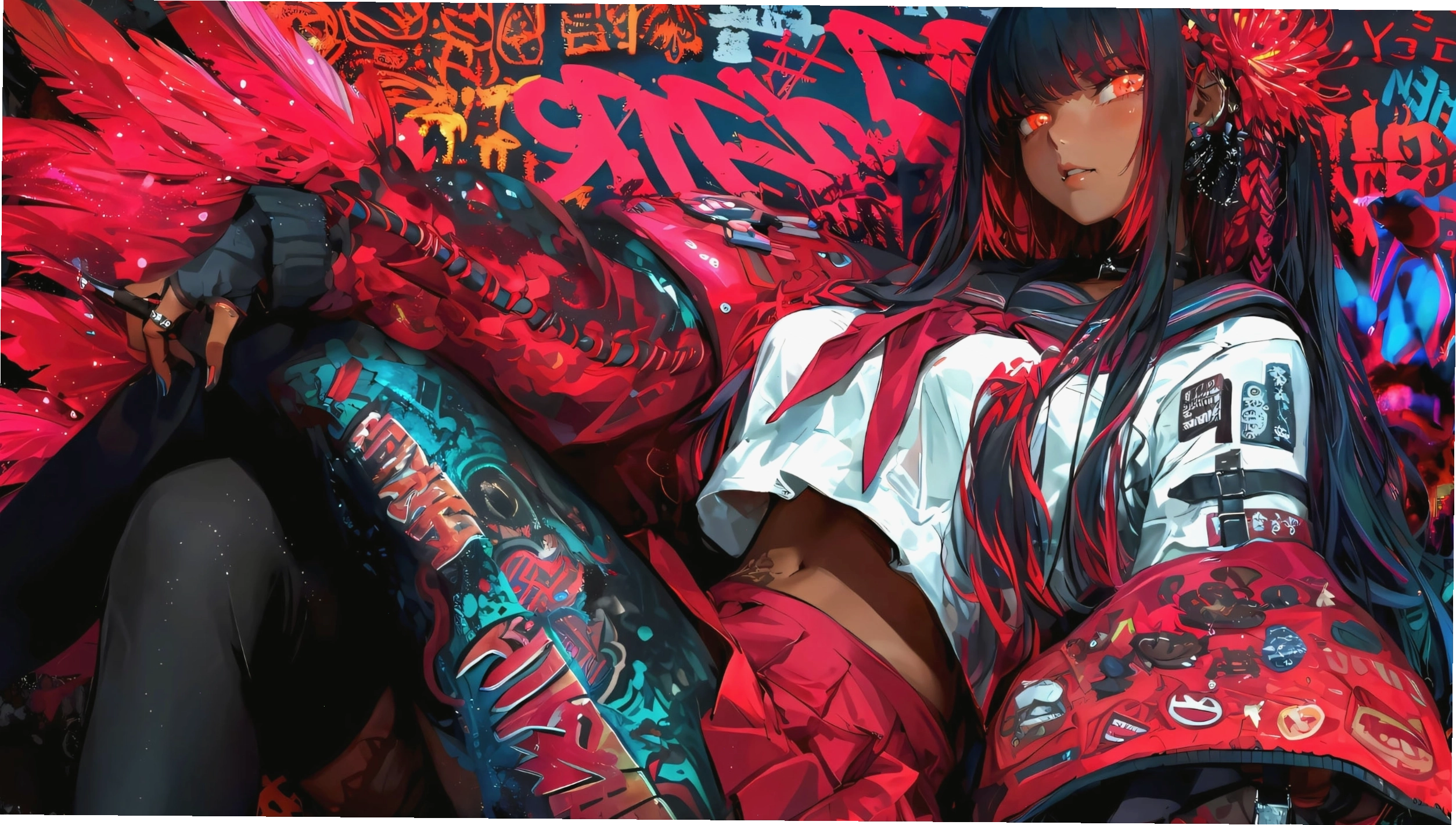 Avatar nam anime ngầu với ánh mắt lạnh lùng sắc bén