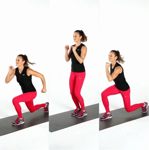 Bài tập Lunge giúp săn chắc cơ đùi và bụng