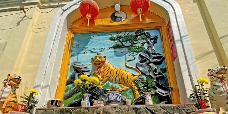 Biểu tượng Ông Hổ trong nghệ thuật dân gian