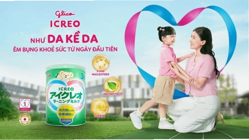 Bổ sung Glico ICREO giúp trẻ nhanh biết nói