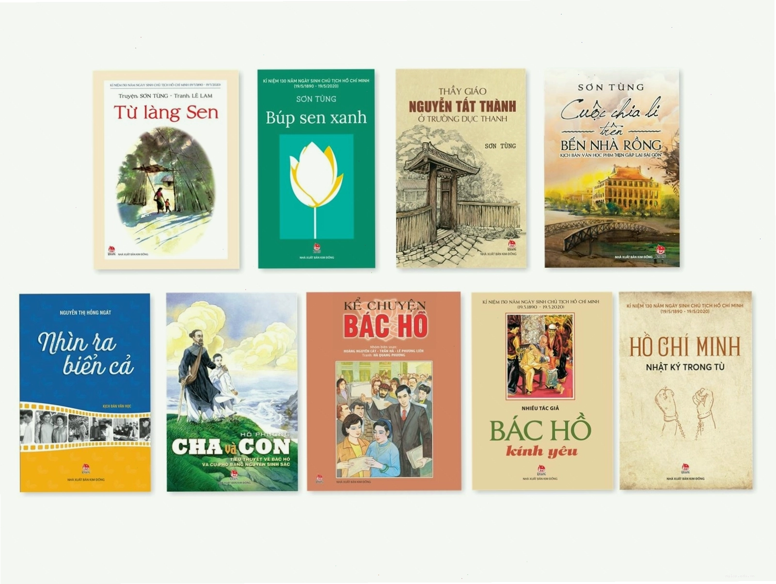 Các ấn phẩm giúp tìm hiểu về Bác Hồ và các hoạt động thiếu nhi