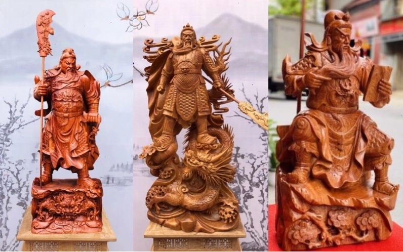 Các hình tượng Quan Công phổ biến và ý nghĩa phong thủy