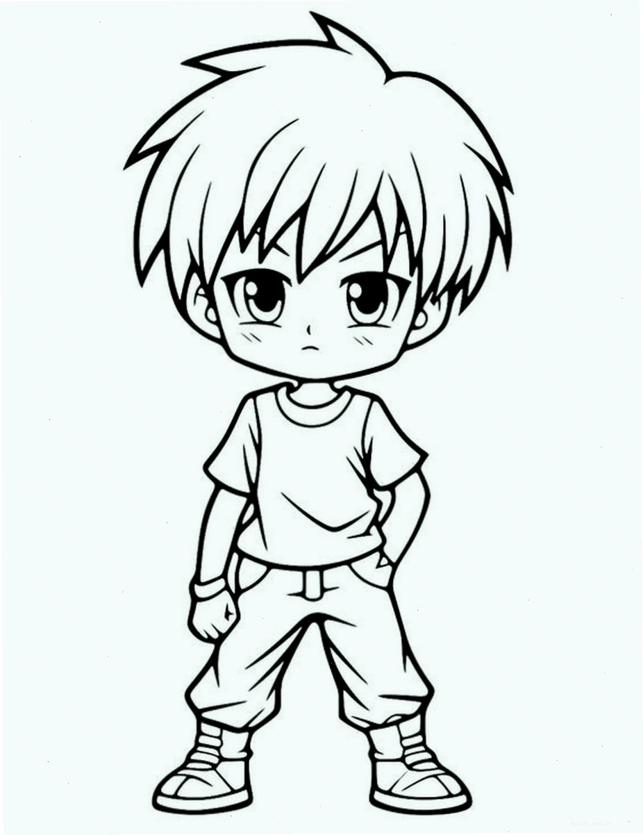 Cặp đôi anime dễ thương đang nắm tay nhau