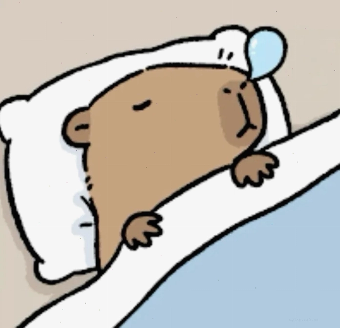 Capybara cute chibi đáng yêu làm hình nền