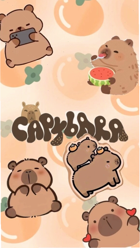 Capybara lạc giữa vườn cam, vẻ mặt ngơ ngác - ảnh avatar vui vẻ