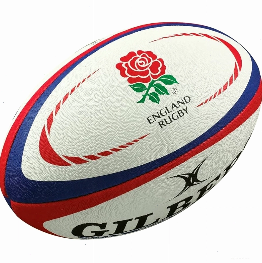 Cầu thủ đang tranh chấp bóng trong môn bóng bầu dục Rugby
