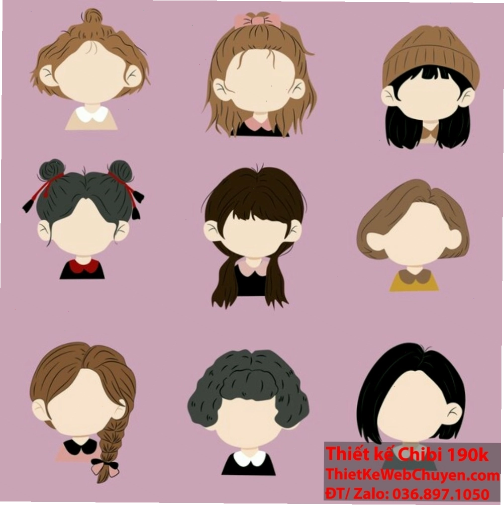Chibi hair: Phong cách trẻ trung và đáng yêu