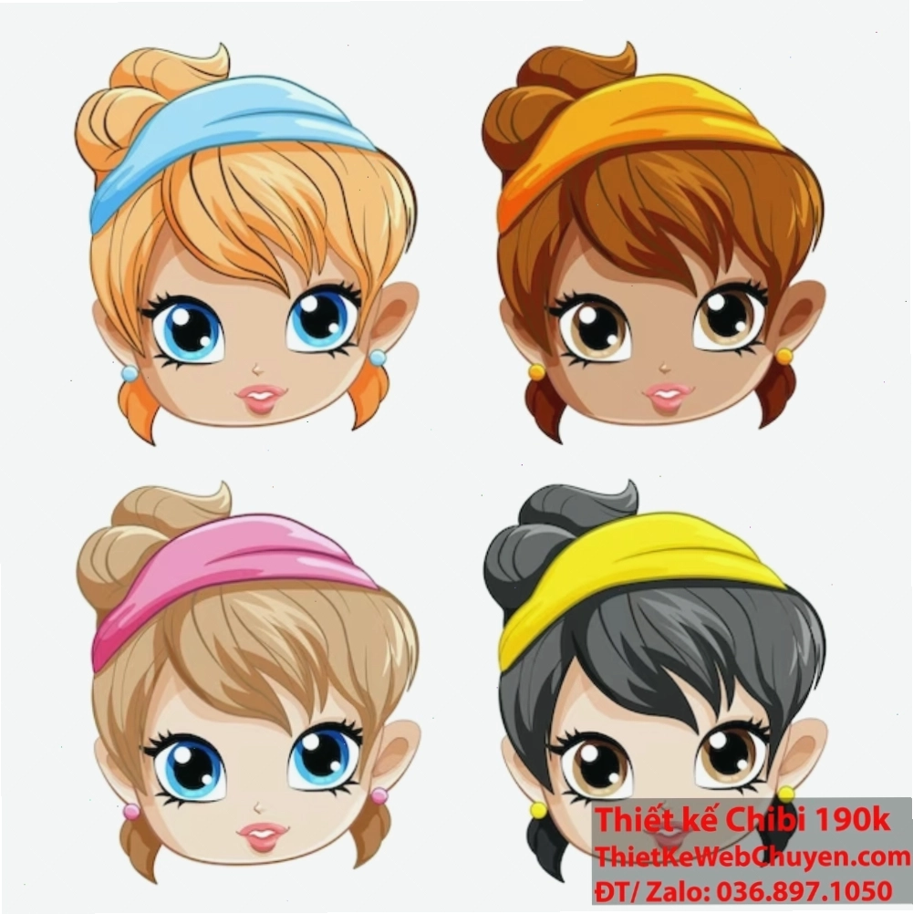 Chibi hair: Sự kết hợp hoàn hảo giữa dễ thương và phong cách