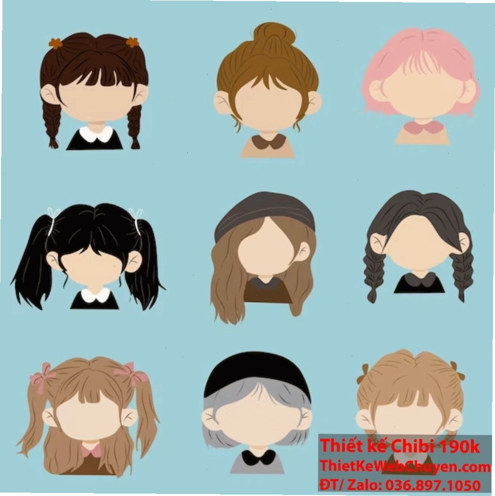 Chibi hair: Tạo điểm nhấn cho phong cách của bạn