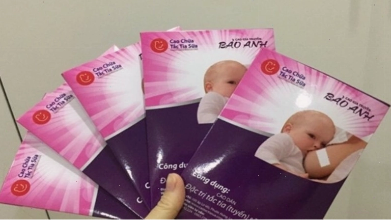 Chữa tắc tia sữa bằng cao dán thảo dược
