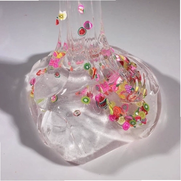 Chuẩn bị các nguyên liệu làm slime bơ cơ bản