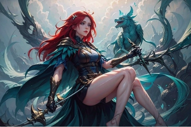 Cô gái anime buồn với ánh mắt xa xăm