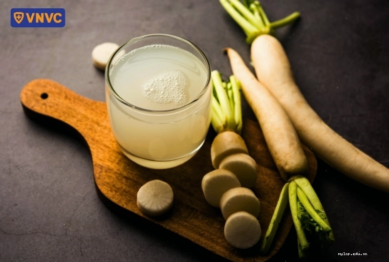 Củ cải trắng hỗ trợ giảm ho và tiêu đờm