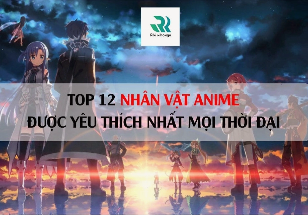 Dàn nhân vật anime đa dạng, thể hiện nhiều phong cách