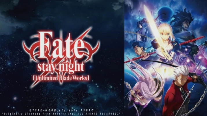 Dàn nhân vật chính của Fate Stay Night anime