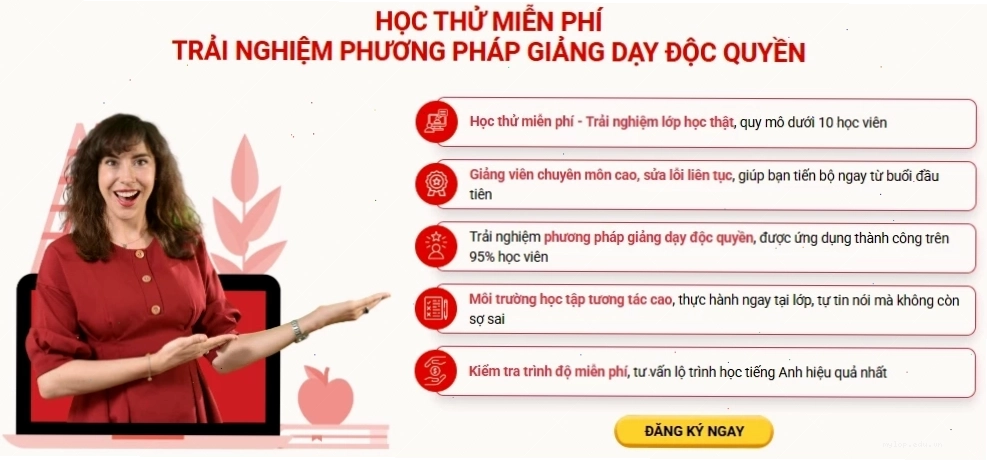 Đăng ký nhận tài liệu học tiếng Anh