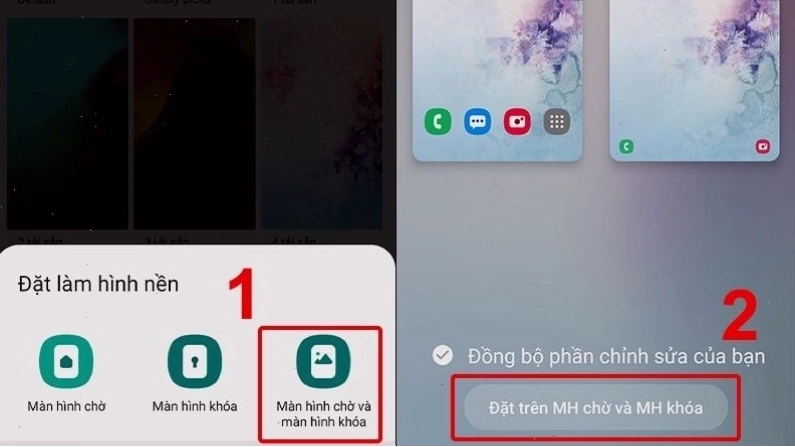 Đặt ảnh làm màn hình chờ và màn hình khóa cho điện thoại