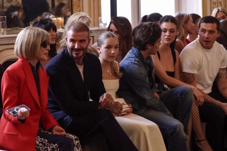 David Beckham cùng gia đình
